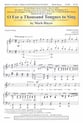 O For a Thousand Tongues to Sing SATB choral sheet music cover